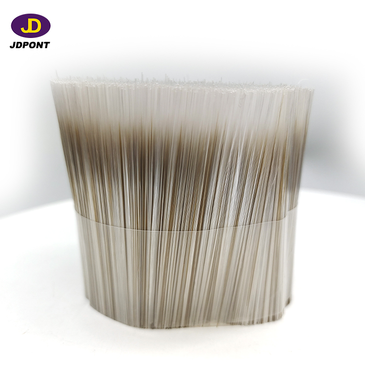 NATURAL WHITE MIXTURE COFFEE BRUSH FILAMENT blend for all paints